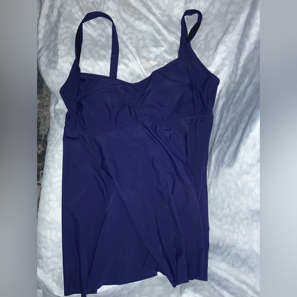 BloomChic Deep Blue Swim Dress size 18